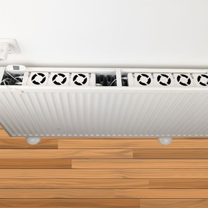 Ventilador Radiador Automático Inteligente de 5 Aspas con Enfriamiento Magnético Regulación Estadounidense 18Db para Sistemas HVAC Domésticos Ventiladores de Flujo Axial - Product Image 3