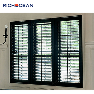 RICHOCEAN di alta qualità residenziale in lega di alluminio persiane fisse finestre regolabile feritoia di sicurezza finestra - Product Image 4