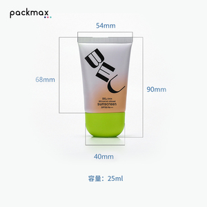 Tube solaire ultra-plat personnalisé — Emballage en tube PE pour crème BB/CC, base de maquillage ou lotion de soin - Product Image 4