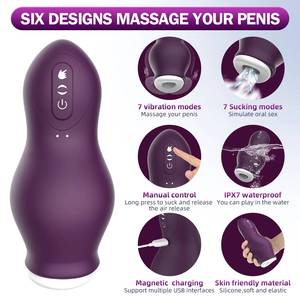 Maquina Sexual Six Massage Designs Aparato Hombres Tazas de succión Juguetes <span class=keywords><strong>sexuales</strong></span> Masturbador masculino Ventosa de vacío Masturbación Juguetes <span class=keywords><strong>sexuales</strong></span> para hombres - Product Image 3