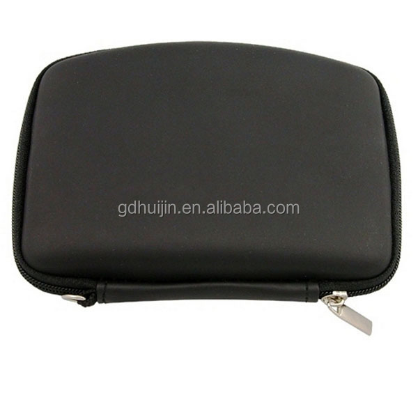 Waterproof Shockproof Dustproof Black PU+EVA Foam Portable Carrying Case for iPad and Power Bank Electronics Accessories