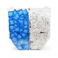 Distributeur de préservatifs VONVIK moderne, pliable, écologique, en acrylique transparent, léger et recyclable