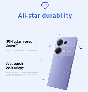 โน้ต 13 โปร 4G ของแท้ มือถือใหม่ ปลดล็อคแล้ว สมาร์ทโฟน 256GB 512GB ชาร์จเร็ว 5000mAh MIUI 14 โทรศัพท์มือถือ - Product Image 4