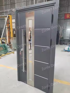 Sécurité extérieure <span class=keywords><strong>Porte</strong></span> <span class=keywords><strong>d</strong></span>'<span class=keywords><strong>entrée</strong></span> avant en <span class=keywords><strong>acier</strong></span> Meilleur <span class=keywords><strong>prix</strong></span> Europe Bande <span class=keywords><strong>d</strong></span>'<span class=keywords><strong>aluminium</strong></span> <span class=keywords><strong>Entrée</strong></span> principale Autres portes pour maison avec serrure intelligente - Product Image 3