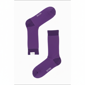 <b>Women's</b> Purple Pastel Nylon <b>Socks</b> Breathable and <b>Warm</b> Embroidered Bows and Animal Designs One Size for Daily Use for Winter - Product Image 2
