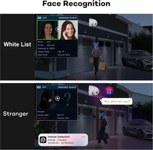 8-канальная Водонепроницаемая IP-система видеонаблюдения - Product Image 4