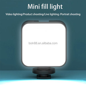 Xách tay mini Pocket Fill Light máy tính xách tay máy tính nhiếp ảnh phát sóng trực tiếp Fill light LED RGB kiểm soát chuyển đổi ánh sáng - Product Image 2