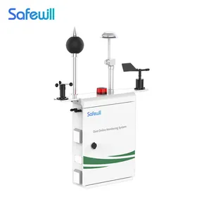 SAFEWILL ES80A-Y8 dispositifs de surveillance de l'environnement de moniteur d'émission de particules de poussière laser industriel pour pm10 pm2.5