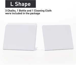 <span class=keywords><strong>Mini</strong></span> Pizarras Blancas para Cualquier Marcador, Tablero de Mensajes de Plástico, Etiquetas de Alimentos para Números de Mesa de Fiesta, <span class=keywords><strong>Pizarra</strong></span> Blanca Pequeña - Product Image 2