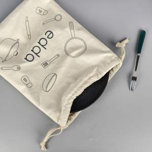 Cotton Canvas Bags Gots Mini Recycled Cotton Dust Drawstring Pouch <b>Muslin</b> Drawstring Bags - Product Image 5