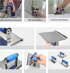 Handheld Concrete <b>Edge</b> Finisher Semi-Circular Corner Rounding <b>Tool</b> Wall Corner Mud Finishing Trowel - Product Image 4