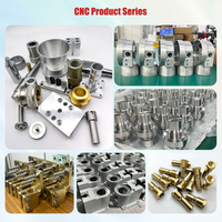 Juye Pièces usinées CNC OEM, tolérance +/-0.01mm, acier au carbone 1045, acier inoxydable 4140, acier inoxydable 316, aluminium, moyeu d'axe à outillage motorisé