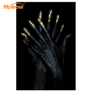 Tại một mất mát Phi Cổ Đại bộ lạc vải tường nghệ thuật với người phụ nữ Sơn dầu cho phòng ngủ trang trí hình ảnh đóng khung bức tranh tường - Product Image 5