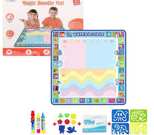 <span class=keywords><strong>Tappetino</strong></span> <span class=keywords><strong>Magico</strong></span> Acquatico Extra Large 100 X 100 cm, <span class=keywords><strong>Tappetino</strong></span> Educativo Colorato per Disegno ad Acqua e Colorazione per Bambini e Bimbi Piccoli - Product Image 4