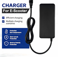 Chargeur de vélo électrique 42V 2A directement de l'usine pour batterie lithium-ion 36V, adaptateur d'alimentation pour vélo électrique et scooter