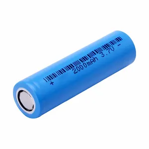 Hình trụ Lithium Ion di động 18650 5C 3C 1C ICR 3.7V 2600mAh Li-ion có thể sạc lại pin nhà máy dài durition