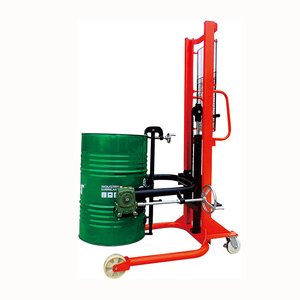 NIULI Factory Direct Customized 350kg Lifter Hand Hydraulic Oil Drum Stacker With <strong>Clamp</strong> Drum <strong>Truck</strong> - Product Image 1