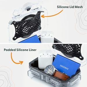 Échantillon gratuit étui rigide en plastique ABS de survie en plein air boîte de séchage étanche pour kayak plongée étui d'étanchéité antichoc OEM et ODM - Product Image 4