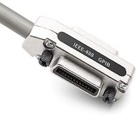 Adaptor GPIB tipe USB harga pabrik CN24 Pin konektor logam jaket TPE berpelindung Braid kamera Printer komputer 1m 3m tersedia