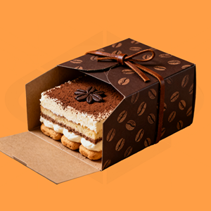 Eco Friendly Kraft Cake Box Reciclable Biodegradable Impresión <span class=keywords><strong>de</strong></span> logotipo personalizado Todos Los tamaños disponibles para el negocio <span class=keywords><strong>de</strong></span> panadería sostenible - Product Image 2