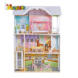 Las nuevas muchachas más calientes juegan la casa <span class=keywords><strong>de</strong></span> muñecas grande <span class=keywords><strong>de</strong></span> <span class=keywords><strong>madera</strong></span> <span class=keywords><strong>para</strong></span> la venta al por mayor W06A418 - Product Image 1