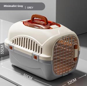 Küçük ve Orta Boy Evcil Hayvanlar İçin Hava Taşıma Çantası, Havalandırmalı Kedi ve Köpek Taşıyıcısı - Product Image 5