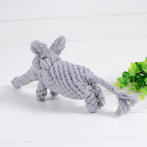 High Quality Teeth Cleaning Bite Resistant Molar Chew Cotton Rope Elephant-shaped Pet Dog <b>Toy</b> - Product Image 6