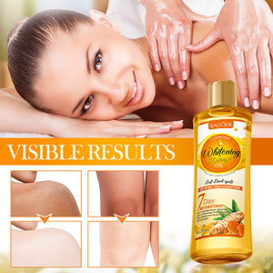 Sadoer Hoge Kwaliteit Hele Lichaam Hydraterende Voedende Gladde Huid Kurkuma Whitening Massage Serumolie - Product Image 3