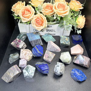 Pierre de guérison naturelle en cristal mélangé de forme libre, <span class=keywords><strong>Lapis</strong></span> <span class=keywords><strong>Lazuli</strong></span>, prix d'usine, pour la décoration - Product Image 1