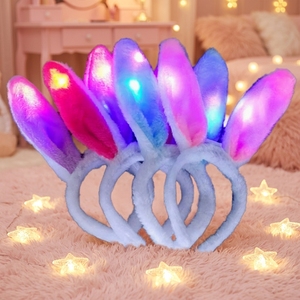 Diadema <span class=keywords><strong>de</strong></span> madera con forma <span class=keywords><strong>de</strong></span> conejo y luces intermitentes para decoración <span class=keywords><strong>de</strong></span> fiestas <span class=keywords><strong>de</strong></span> <span class=keywords><strong>Pascua</strong></span> - ¡Gran éxito <span class=keywords><strong>de</strong></span> ventas! - Product Image 4