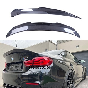 For M4 F82 PSM Style Carbon Fiber Rear Spoiler Trunk Wing 2014-2020 Carbon Fiber - Product Image 1