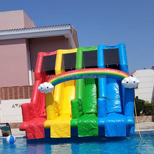 Toboggan gonflable arc-en-ciel Picsina gonflable Con Toboganes toboggans gonflables arc-en-ciel <span class=keywords><strong>Parc</strong></span> <span class=keywords><strong>aquatique</strong></span> gonflable pour enfants - Product Image 2