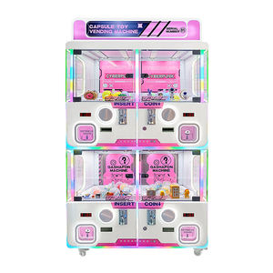 Ticari Metal Jetonlu Gachapon Makinesi 100/120mm Kapsül Otomatı Kart Okuyucu ve Para Alıcı ile - Product Image 1