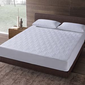 Nouveaux produits à la mode en coton pur blanc matelassé imperméable protège-<span class=keywords><strong>matelas</strong></span> - Product Image 3