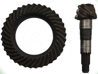 Couronne et pignon prix d'usine de haute qualité 6/37 6/40 pignon d'engrenage de roue pour essieu arrière Mitsubishi