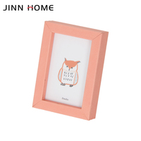 Cadre photo miniature DIY Gongge 2x3 pouces, imprimé UV sur plexiglas, cadres en bois à suspendre au mur, décoration personnalisée pour la maison, cadre d'art
