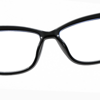 2023 chine classique en gros logo personnalisé papillon lunettes oeil de chat bleu lumière bloquant lunettes lunettes de prescription