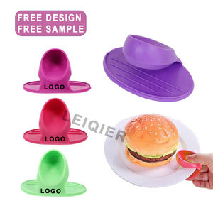 Custom Logo Siliconen Ovenwanten Kleine Hittebestendige Vingergrijper Instant Mini Pan Houders Keuken Pot Hete Oven Wanten - Product Image 1
