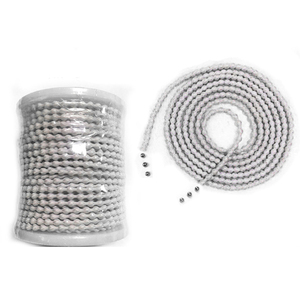 Cuerda de Acero de 50G/Metro, Cuerda Trenzada de Bolas de Acero para Protección Ambiental, Peso para Cortinas - Product Image 1