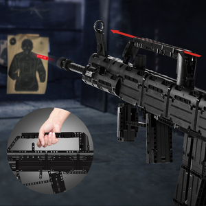 787pcs qbz 95 Súng Trường tự động vũ khí Súng mô hình khối xây dựng trẻ em súng đạn đồ chơi - Product Image 2