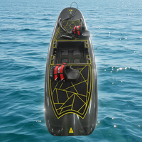 Planche de surf électrique en fibre de carbone, fabriquée en autoclave, matériau de qualité militaire, utilisation en mer à longue portée