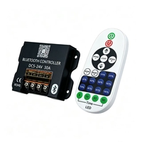 Contrôleur LED RF 23 touches DC5-24V 30A RGB avec modes dynamiques et contrôle par application