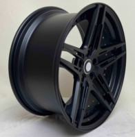 Nuevas llantas de aleación de aluminio forjado 6061 T6 Geruida Hyper Black Mesh Design, prensadas a 12000T, con certificación TUV JWL VIA S4-00119, personalizadas de 18-24 pulgadas.