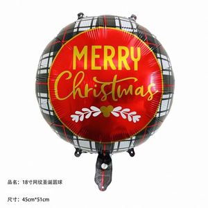 2024 New Design 18Inch Round Star Shape Merry Foil <b>Balloons</b> for Christmas Party <b>Decoration</b> Festival <b>Decor</b> - Product Image 3