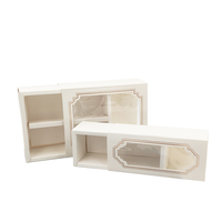 Boîte d'emballage en carton doré personnalisée pour macarons, idéale pour les mariages et la conservation des biscuits