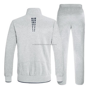 Survêtements d'hiver pour hommes, ensembles de jogging personnalisés avec logo de marque, 2 pièces, décontractés, athlétiques, écologiques, légers et chauds - Product Image 2