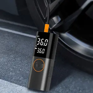 Manufacturers Car Air Pump Compressor For Car Wireless Digital Mini Portable Battery Cordless Tires Tire Inflators Rechargeable
