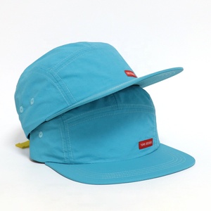 Cappelli e Berretti Personalizzati OEM/ODM con Logo Ricamato, 100% Nylon, Impermeabili, a 5 Pannelli, con Visiera Piatta, per Corsa, Sport, Pesca e Campeggio - Product Image 3
