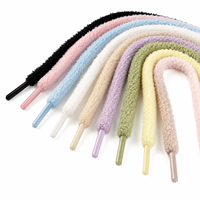 Lacets en chenille doux et moelleux en gros pour baskets OEM ODM Mingjia