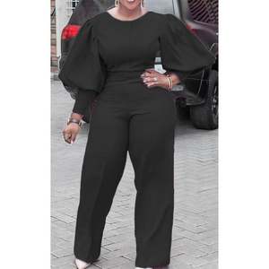 Sexy Fashion Pleated <strong>Cami</strong> Jumpsuit African Dress Long Sleeve Slim Body Women's Summer New Beachwear Female 2024 New Africa - Product Image 4